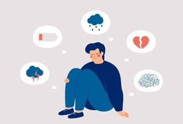 sad man who suffers mental 260nw